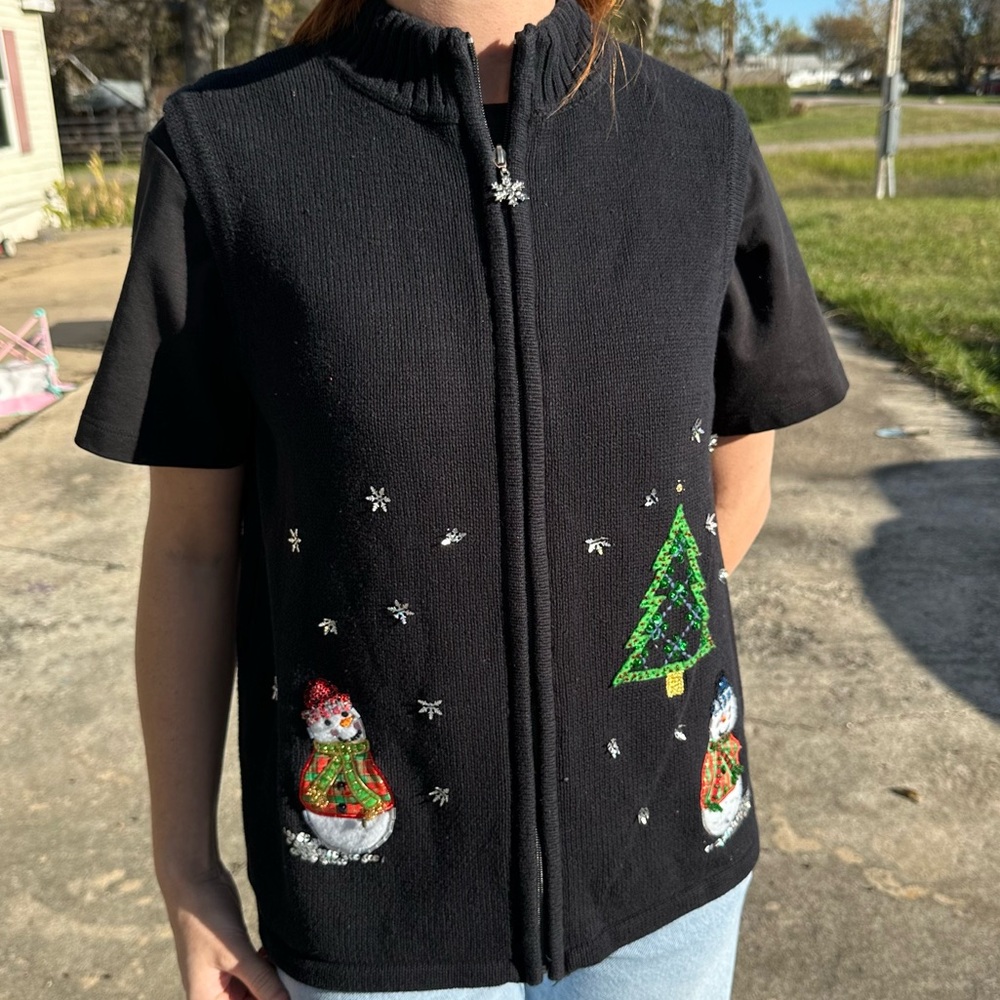 Vintage ugly Christmas sweater